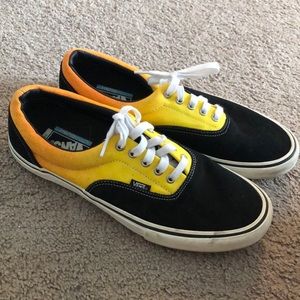 Sunset-orange and yellow vans